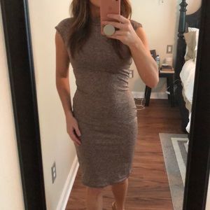 Shein small brown heathers dress